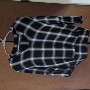 Plaid blouse